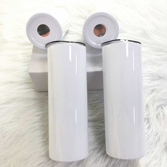 20 Oz Sublimation Glitter Tumbler Stainless Steel Bottle - Picture 2 of 3